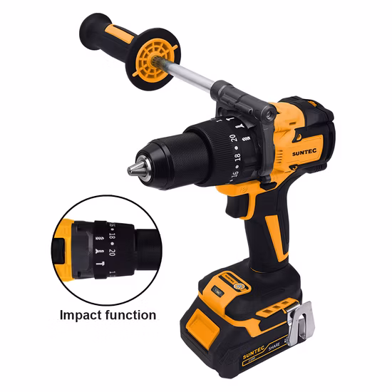 High Torque Cordless Impact Power Drill Power Tool