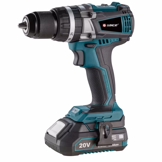 Battery Power Tool Sets Liangye 20V Cordless Hammer Drill and Impact Driver Combo Kits