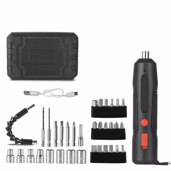 Ready Stock Durable Vvosai 20V Portable Electric Screwdriver