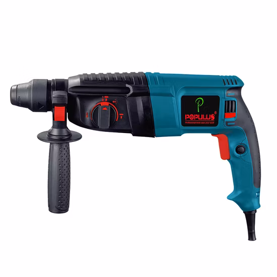 Populus New Arrival Industrial Quality Rotary Hammer Power Tools 900W Electric Hammer