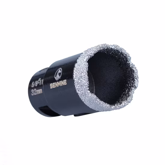 Vacuum Brazed Diamond Core Drill Bit Hole Saw Cutter for Marble Vacuum Core Bit
