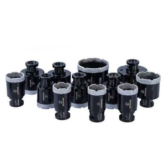 Vacuum Brazed Diamond Core Drill Bit Hole Saw Cutter for Marble Vacuum Core Bit