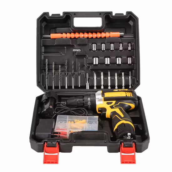 12V Lithium Electric Drill Kit Tools