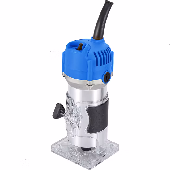 Fixtec 550W 1/4" Electric Hand Wood Edge Router Trimmer Machine Woodworking Hand Trimmer