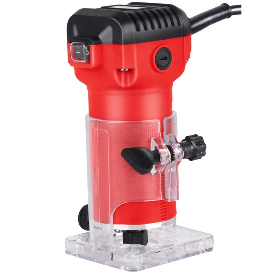 Tolhit 580W 6mm Mini Electric Router Machine Hand Wood Trimmer