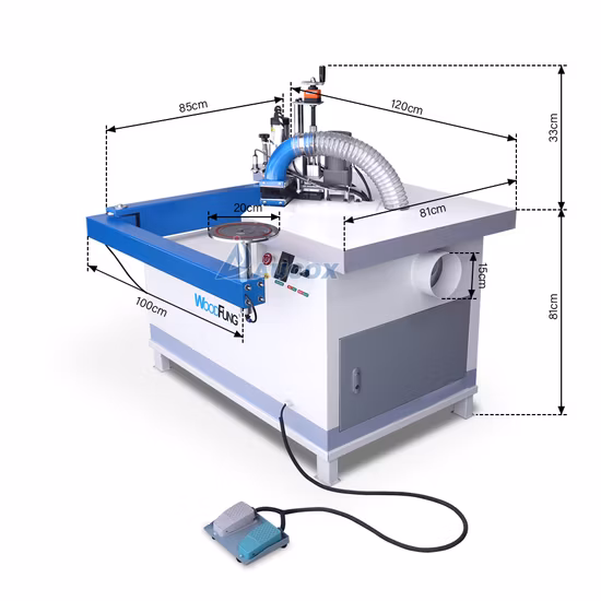 Portable Curved and Linear PVC MDF Wood Based Panel Edge Trimmer Et-20