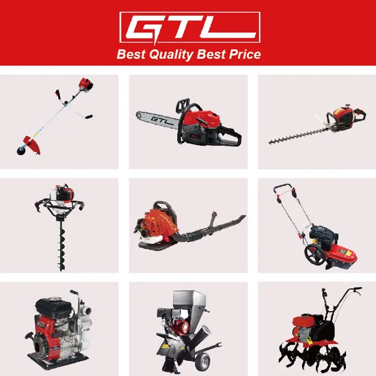 32.5cc Gasoline/Petrol Wood Brush Cutter / Grass Cutter / Pruning Shear / Cordless Chain Saw / Hedge Trimmer with Multifactional Tools (4 in 1)