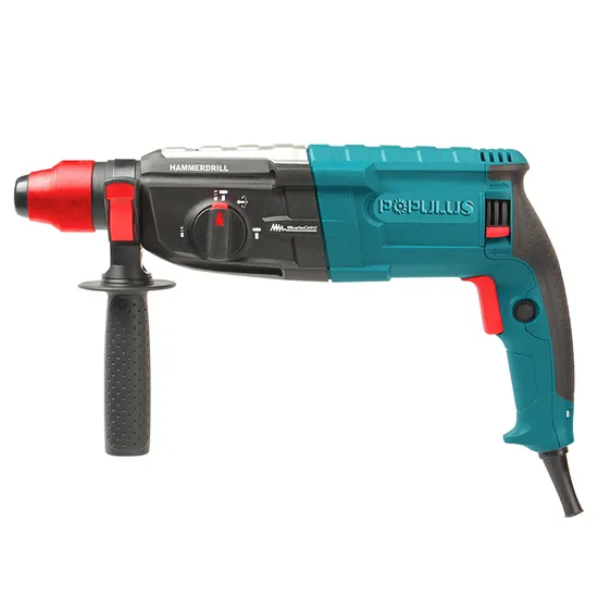 Populus New Arrival Industrial Quality Rotary Hammer Power Tools 900W Electric Hammer