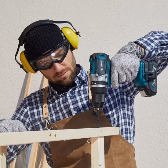 Battery Power Tool Sets Liangye 20V Cordless Hammer Drill and Impact Driver Combo Kits