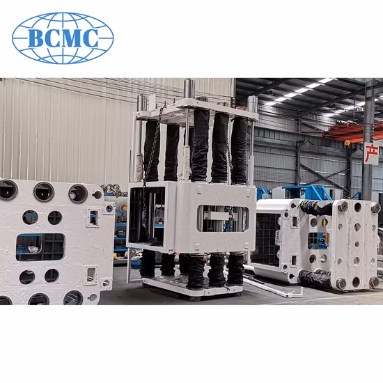 Bcmc Cina Prezzo di produzione Macchinari per pietra di granito Sollevamento idraulico 6 pilastri Macchina automatica per affettare lastre per piastrelle Multi